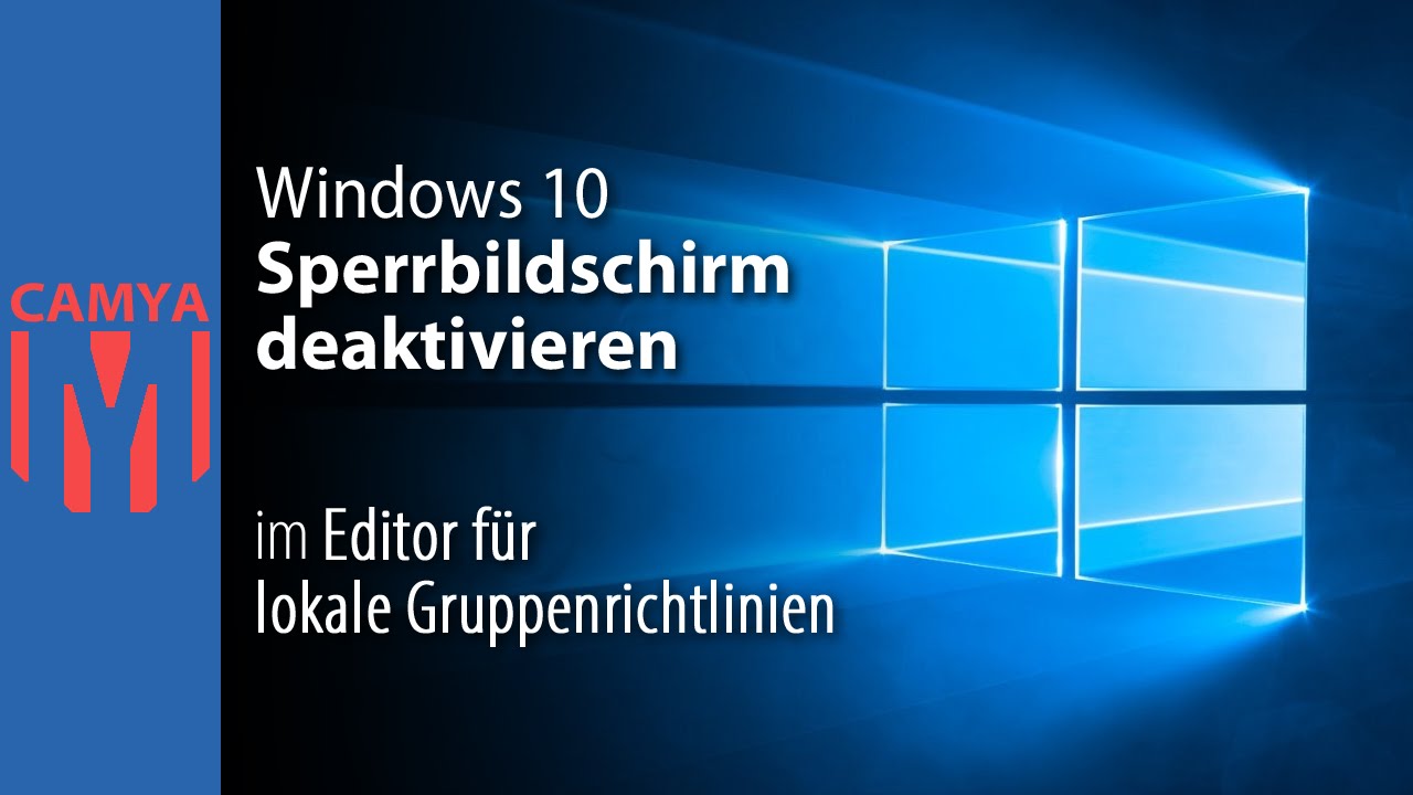 disable lock screen windows 10 anniversary update